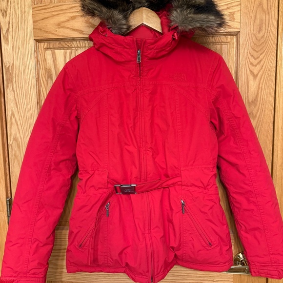 The North Face Women’s size small red park jacket - Picture 2 of 15